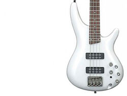 Basse électrique solid body Ibanez SR300E PW Standard - Pearl white