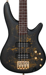 Basse électrique solid body Ibanez Standard SR300EDX FDM Ltd - Frozen Gold Matte