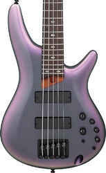 Basse électrique solid body Ibanez SR505E BAB Standard 5-String - Black aurora burst