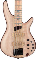 Basse électrique solid body Ibanez SR5FMDX EGL Premium - Natural low gloss