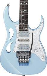 Guitare électrique forme str Ibanez Steve Vai PIA3761C BLP Japan - Blue powder