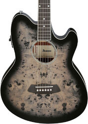 Guitare folk Ibanez Talman TCY10PA BKB - Transparent Brown Black Burst