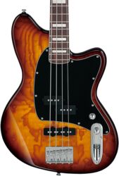 Basse électrique solid body Ibanez Talman Bass Standard TMB400TA IAB - Iced Americano Burst