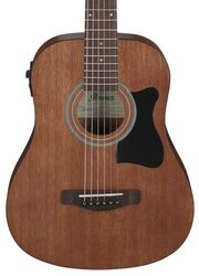 Guitare folk Ibanez V44E Mini - Open Pore  Natural