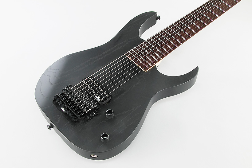 Ibanez Marten Hagstrom Meshuggah M80m Wk Signature H Ht Jat - Weathered Black - Guitare Électrique Forme Str - Variation 1