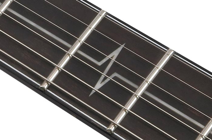 Ibanez Nita Strauss Jiva10r Trc Signature Hsh Dimarzio Fr Eb - Torch Red - Guitare Électrique Forme Str - Variation 5