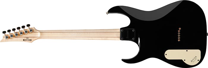 Ibanez Paul Gilbert Pgm50 Bk Premium Signature Hsh Dimarzio Ht Rw - Black - Guitare Électrique Signature - Variation 1