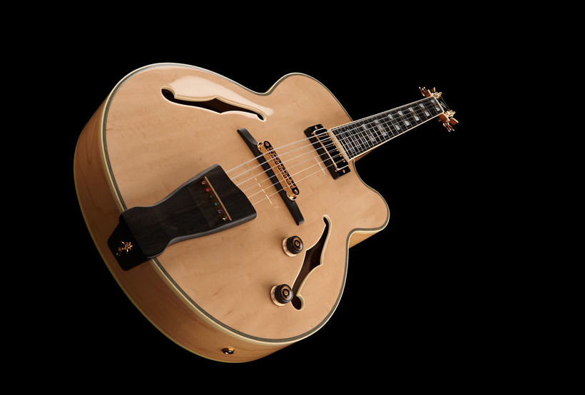 Ibanez Pat Metheny Pm200 Nt Prestige Japon Signature H Ht Eb - Natural - Guitare Électrique 3/4 Caisse & Jazz - Variation 10