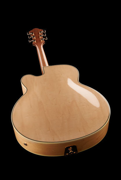 Ibanez Pat Metheny Pm200 Nt Prestige Japon Signature H Ht Eb - Natural - Guitare Électrique 3/4 Caisse & Jazz - Variation 8