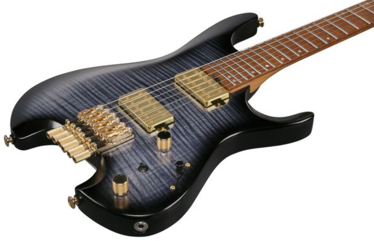 Ibanez Q52fmg Drl Quest Standard 2h Ht Mn - Deep Twilight Burst Low Gloss - Guitare Électrique Voyage - Variation 2