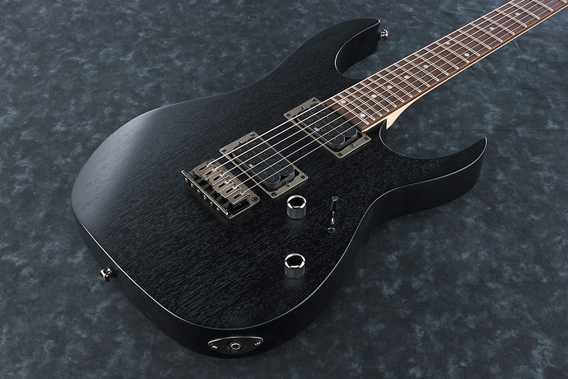 Ibanez Rg421 Wk Hh Ht Rw - Weathered Black - Guitare Électrique Forme Str - Variation 2