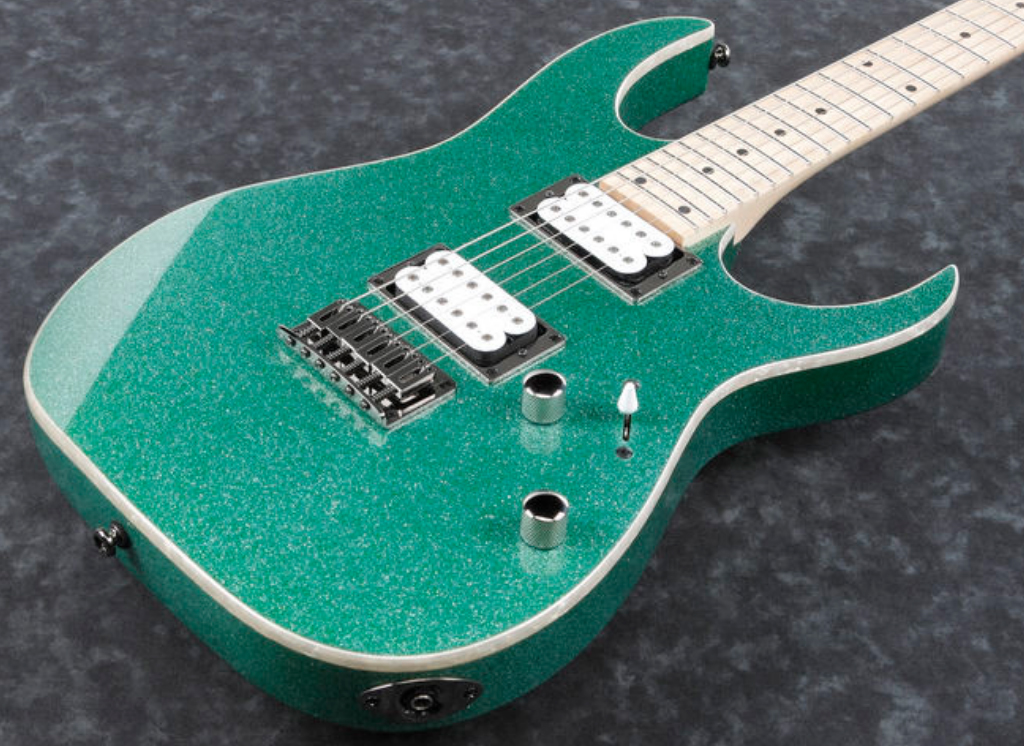 Ibanez Rg421msp Tsp Standard Ht Hh Mn - Turquoise Sparkle - Guitare Électrique Forme Str - Variation 2