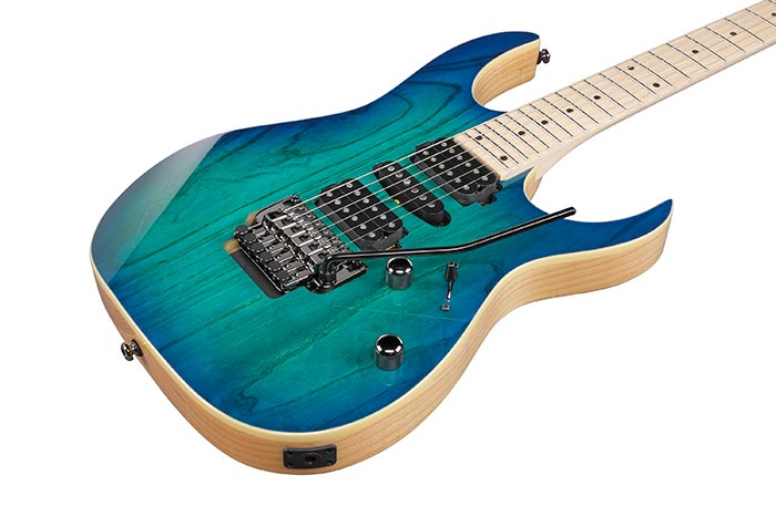 Ibanez Rg470ahm Bmt Standard Hsh Fr Mn - Blue Moon Burst - Guitare Électrique Forme Str - Variation 2