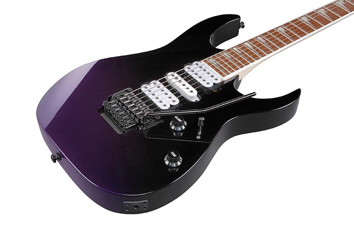 Ibanez Rg470dx Tmn Standard Hsh Fr Jat - Tokyo Midnight - Guitare Électrique Forme Str - Variation 2