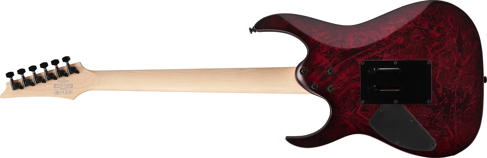 Ibanez Rg470dxw Wzm Standard Hsh Fr Jat - Wine Red Frozen Matte - Guitare Électrique Forme Str - Variation 1