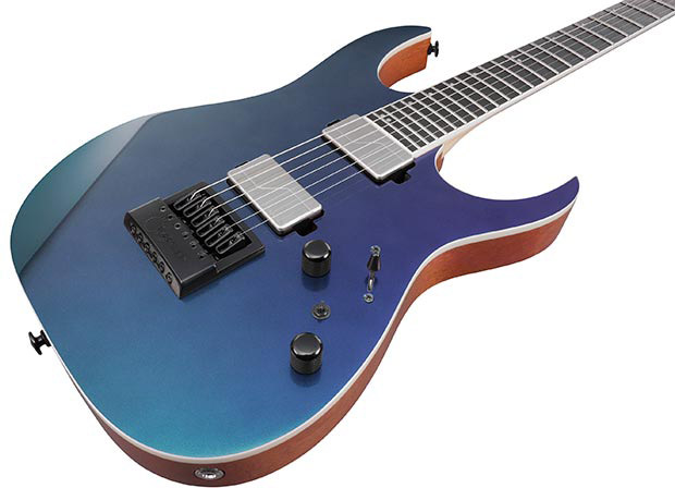 Ibanez Rg5121et Prt Axe Design Lab Jap 2h Fishman Fluence Modern Ht Eb - Polar Lights - Guitare Électrique MÉtal - Variation 2