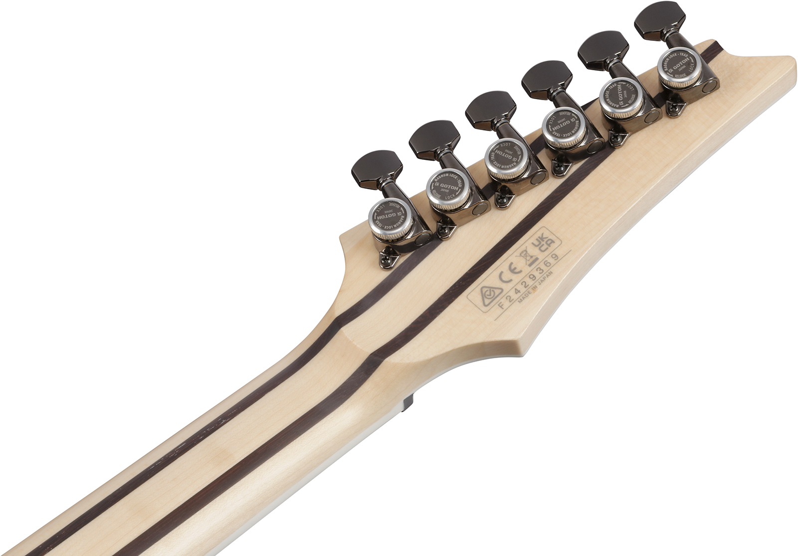 Ibanez Rg5121rl Dbf Lh Prestige Jap Gaucher 2h Fishman Fluence  Ht Rw - Dark Tide Blue Flat - Guitare Électrique Forme Str - Variation 4