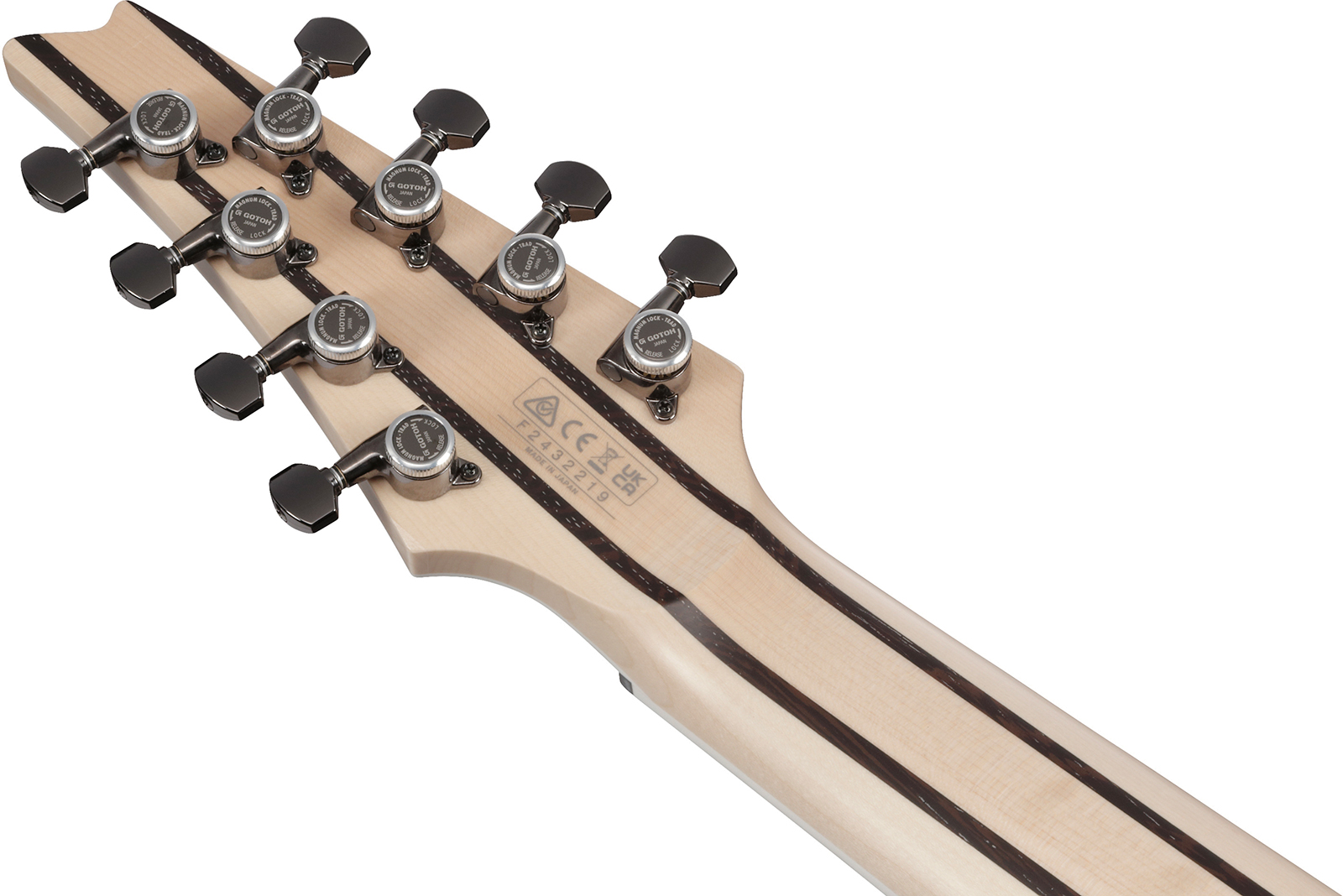 Ibanez Rg5328r Ldk Prestige Jap 8c Baryton 2h Dimarzio Ht Rw - Lightning Through A Dark - Guitare Électrique Baryton - Variation 4