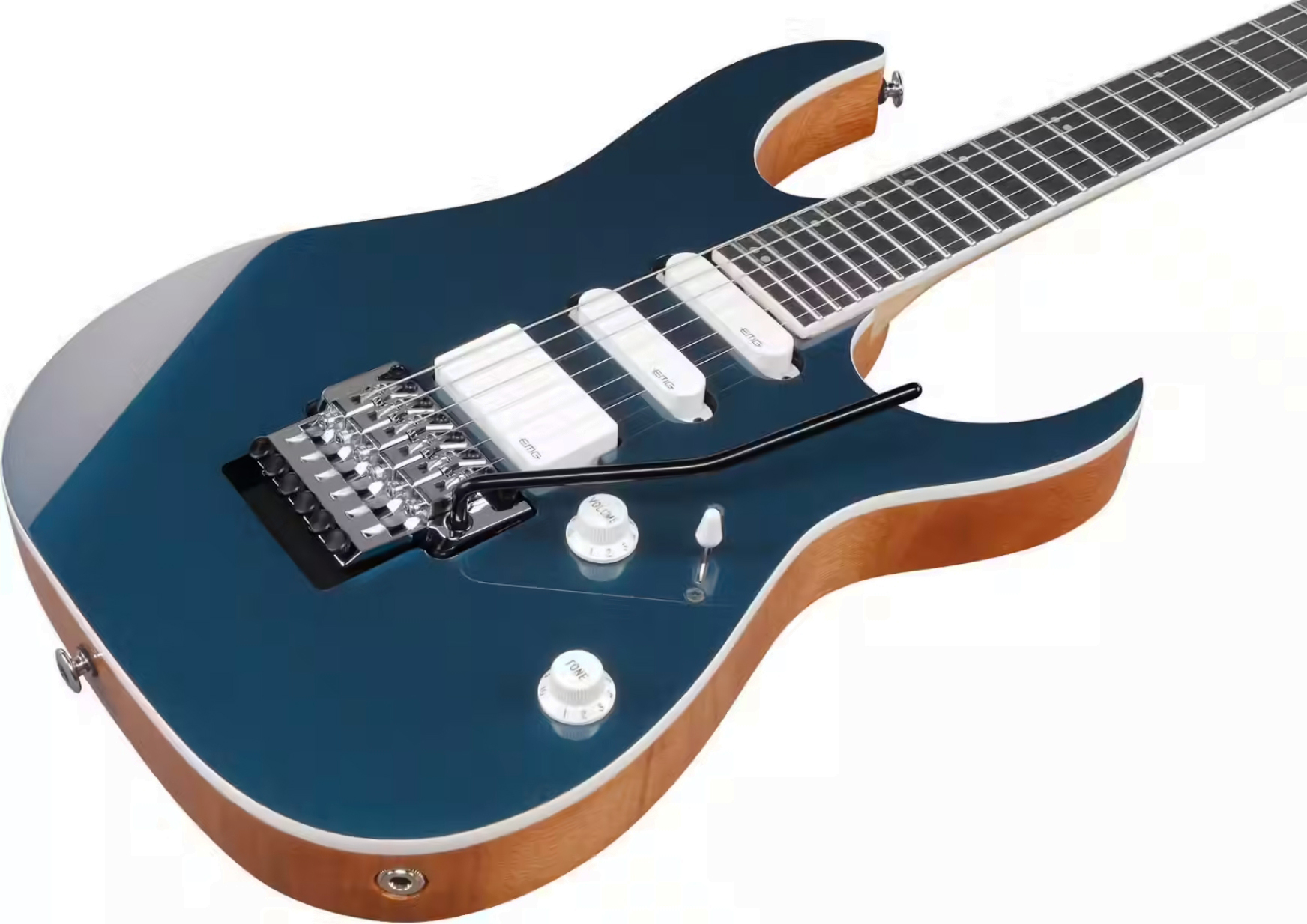 Ibanez Rg5440c Dfm Prestige Jap Hss Emg Trem Eb - Deep Forest Green Metallic - Guitare Électrique Forme Str - Variation 1