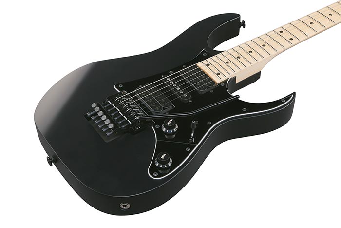 Ibanez Rg550 Bkf Genesis Jap Hsh Fr Mn - Black Flat - Guitare Électrique Forme Str - Variation 2