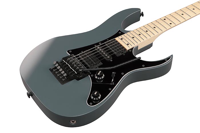 Ibanez Rg550 Grf Genesis Jap Hsh Fr Mn - Gray Metallic Flat - Guitare Électrique Forme Str - Variation 2