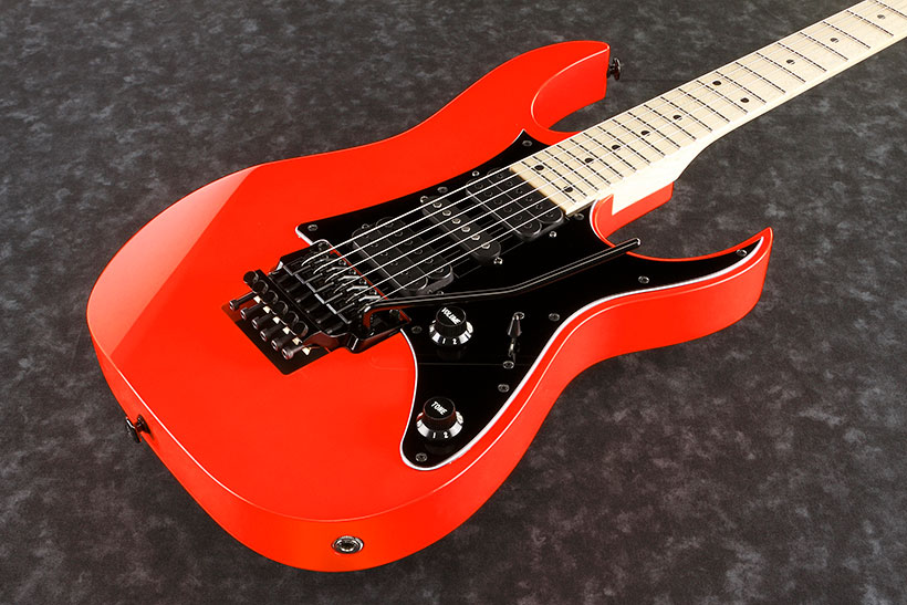 Ibanez Rg550 Rf Genesis Japon Hsh Fr Mn - Road Flare Red - Guitare Électrique Forme Str - Variation 1