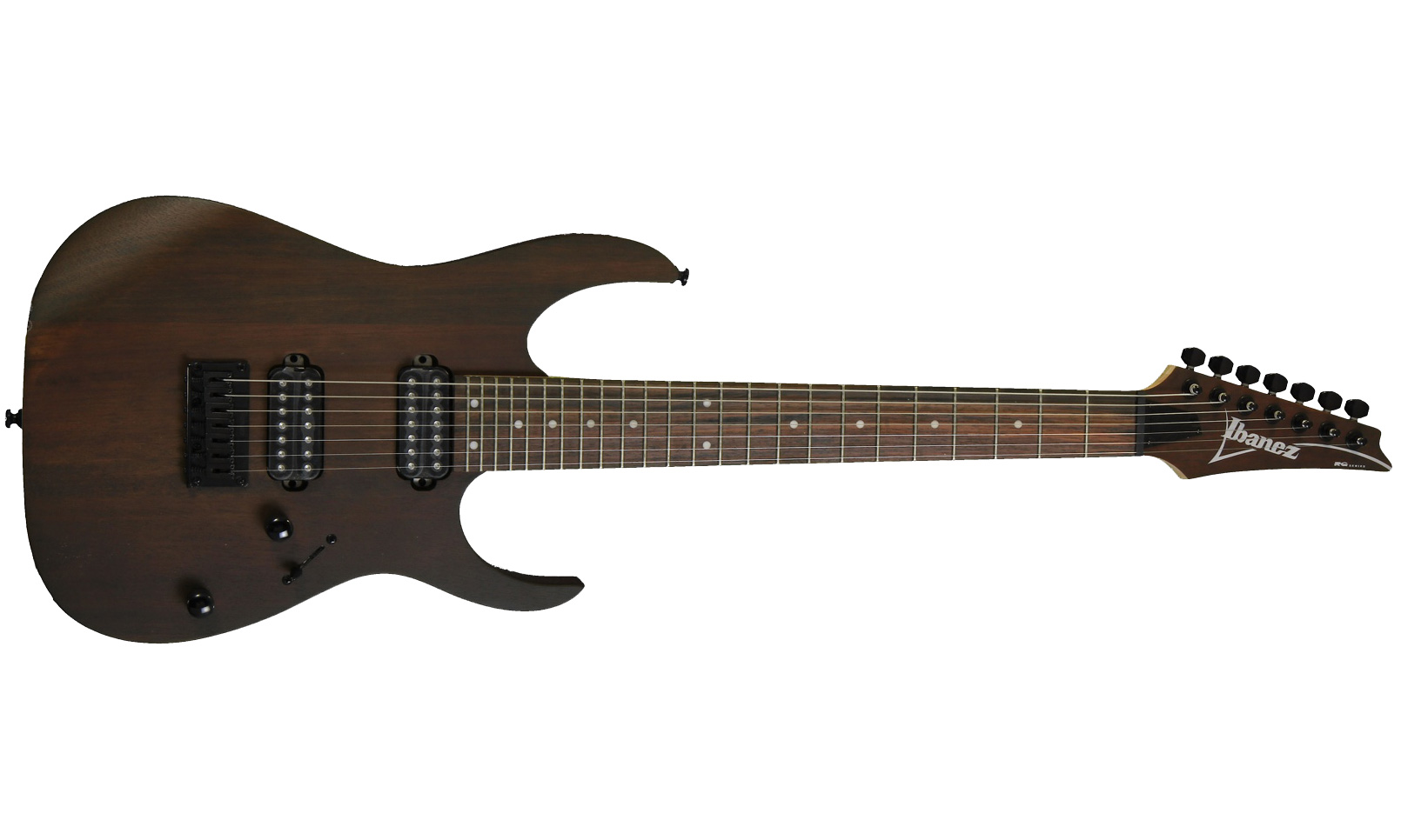 Ibanez Rg7421 Wnf Standard 7c 2h Ht - Walnut Flat - Guitare Électrique 7 Cordes - Variation 1