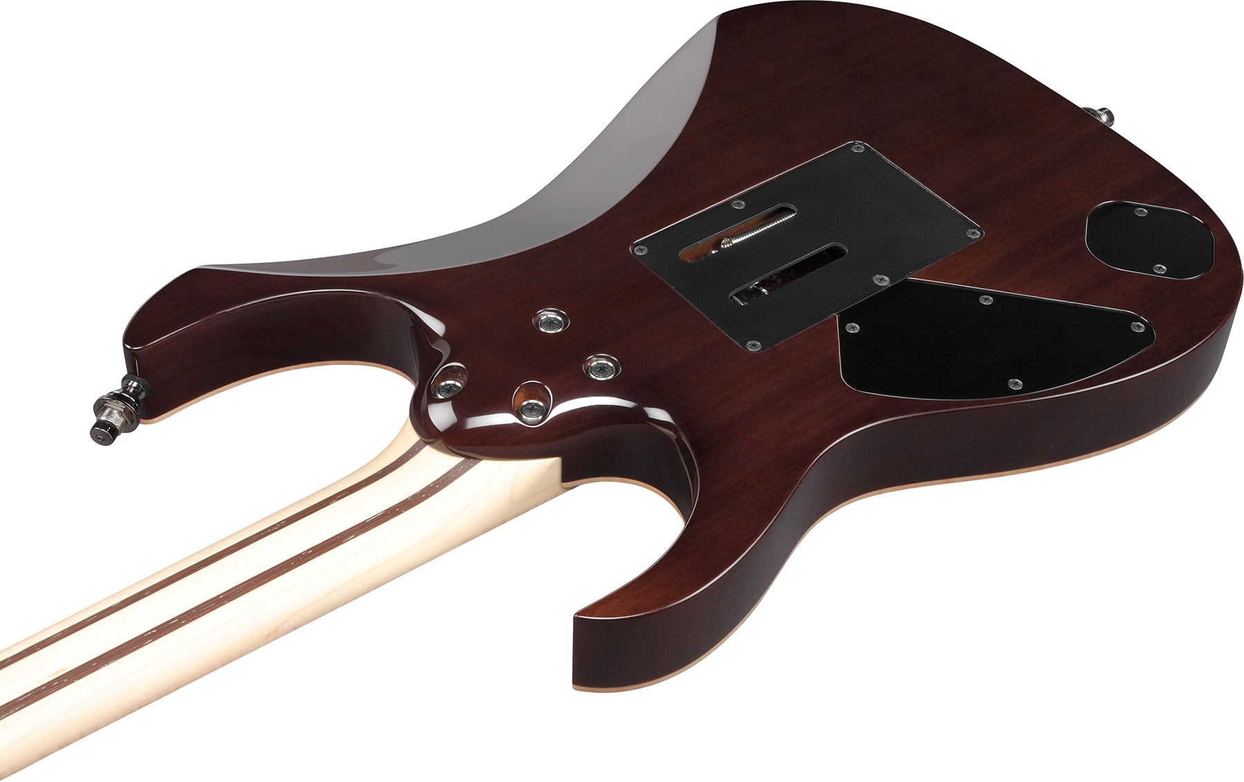 Ibanez Rg8570 Bre J.custom Jap Hsh Dimarzio Fr Eb - Black Rutile - Guitare Électrique Forme Str - Variation 3