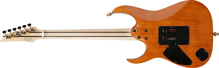 Ibanez Rg8570em Nt J.custom Jap Hsh Dimarzio Fr Rw - Natural - Guitare Électrique Forme Str - Variation 1