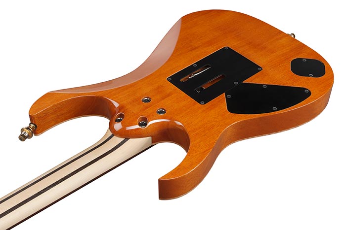 Ibanez Rg8570em Nt J.custom Jap Hsh Dimarzio Fr Rw - Natural - Guitare Électrique Forme Str - Variation 3