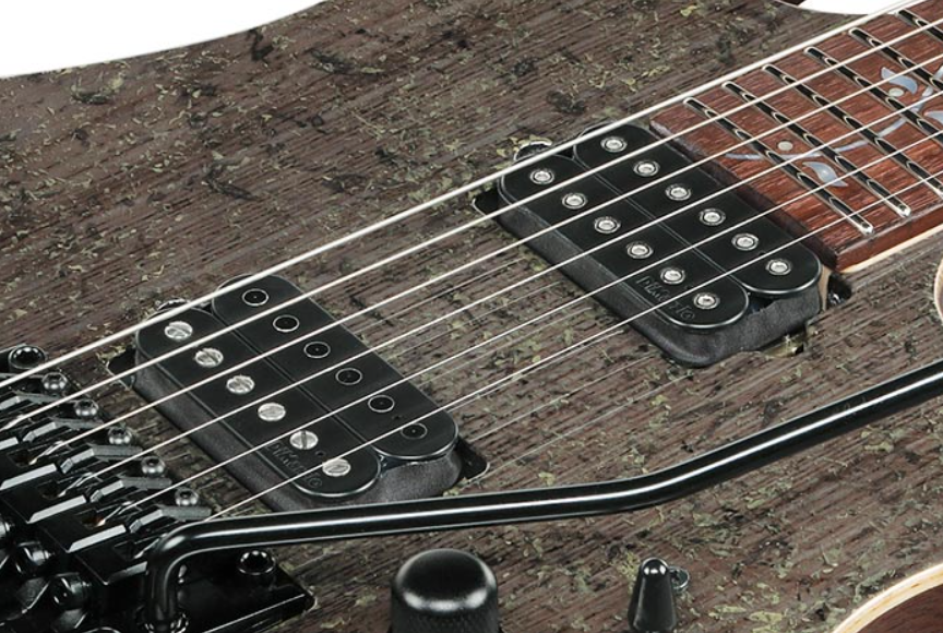 Ibanez Rg8620 Bqz J.custom Jap 2h Dimarzio Fr Eb - Black Quartz - Guitare Électrique Forme Str - Variation 2