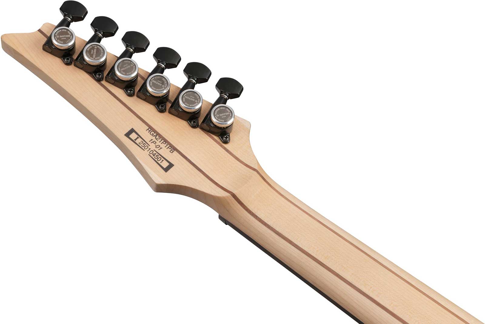 Ibanez Rga21p1pb Drl Premium 2h Dimarzio Ht Eb - Deep Twilight Burst - Guitare Électrique Forme Str - Variation 4