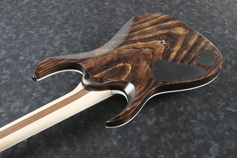 Ibanez Rgaix7u Abs Iron Label 7-cordes Hh Ht - Antique Brown Stained - Guitare Électrique 7 Cordes - Variation 3