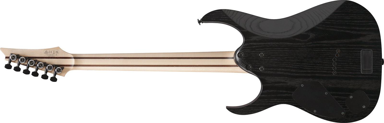 Ibanez Rgr5111rb Wk Prestige Jap H Ht Rw - Weathered Black - Guitare Électrique Forme Str - Variation 1