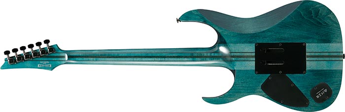 Ibanez Rgt1220pbk Col Premium 2h Dimarzio Fr Eb - Cosmic Blue Low Gloss - Guitare Électrique Forme Str - Variation 1