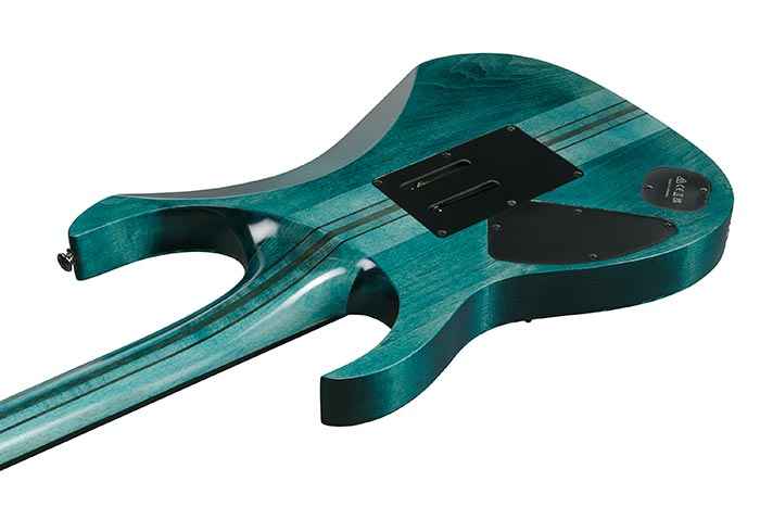 Ibanez Rgt1220pbk Col Premium 2h Dimarzio Fr Eb - Cosmic Blue Low Gloss - Guitare Électrique Forme Str - Variation 3