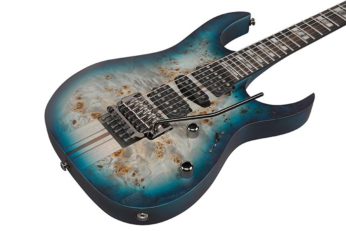 Ibanez Rgt1270pb Ctf Premium Hsh Dimarzio Fr Eb - Cosmic Blue Starburst Flat - Guitare Électrique Forme Str - Variation 2