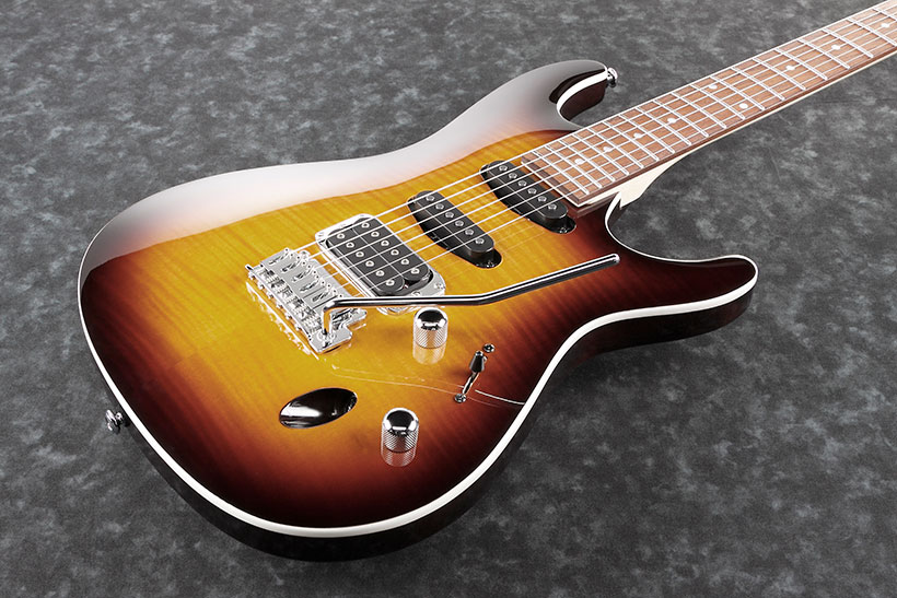 Ibanez Sa260fm Vls Standard Hss Trem Jat - Violin Sunburst - Guitare Électrique Forme Str - Variation 1