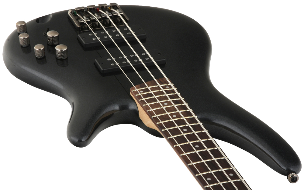 Ibanez Sr300e Ipt Standard Active Jat - Iron Pewter - Basse Électrique Solid Body - Variation 2