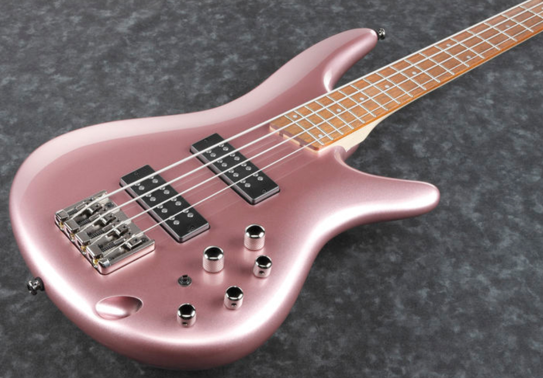 Ibanez Sr300e Pgm Standard Active Jat - Pink Gold Metallic - Basse Électrique Solid Body - Variation 1