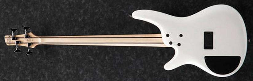 Ibanez Sr300e Pw Standard Active Jat - Pearl White - Basse Électrique Solid Body - Variation 2