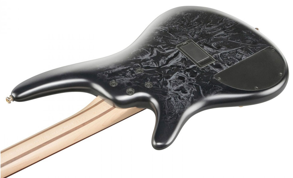 Ibanez Sr300edx Bzm Standard Active Jat - Black Ice Frozen Matte - Basse Électrique Solid Body - Variation 3