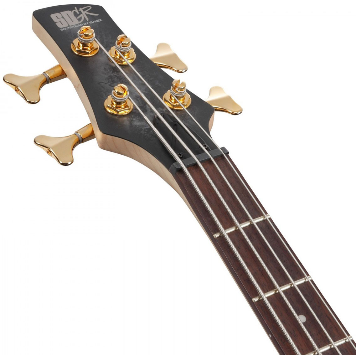 Ibanez Sr300edx Bzm Standard Active Jat - Black Ice Frozen Matte - Basse Électrique Solid Body - Variation 4