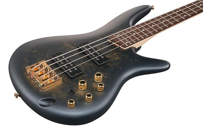 Ibanez Sr300edx Fdm Standard Ltd Active Jat - Frozen Gold Matte - Basse Électrique Solid Body - Variation 2