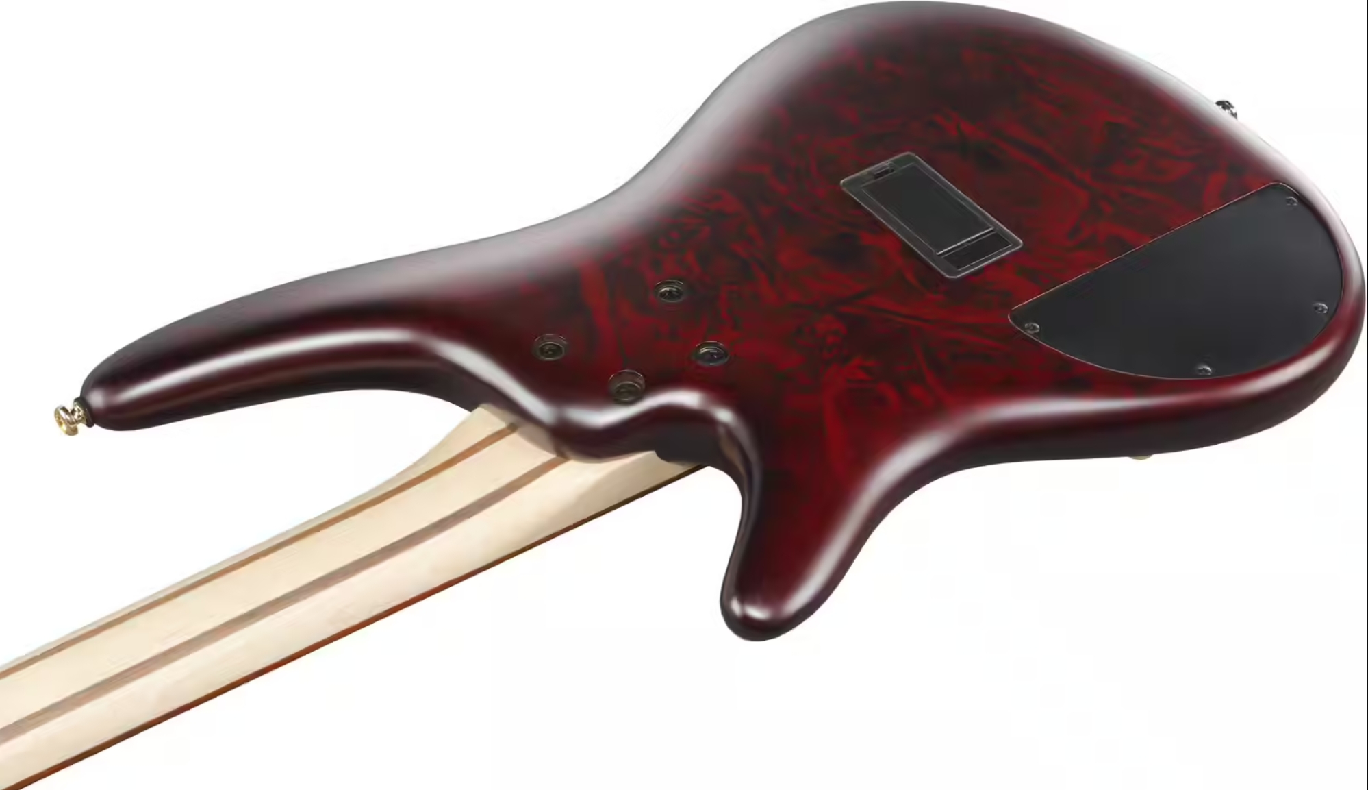 Ibanez Sr300edx Wzm Standard Active Jat - Wine Red Frozen Matte - Basse Électrique Solid Body - Variation 3