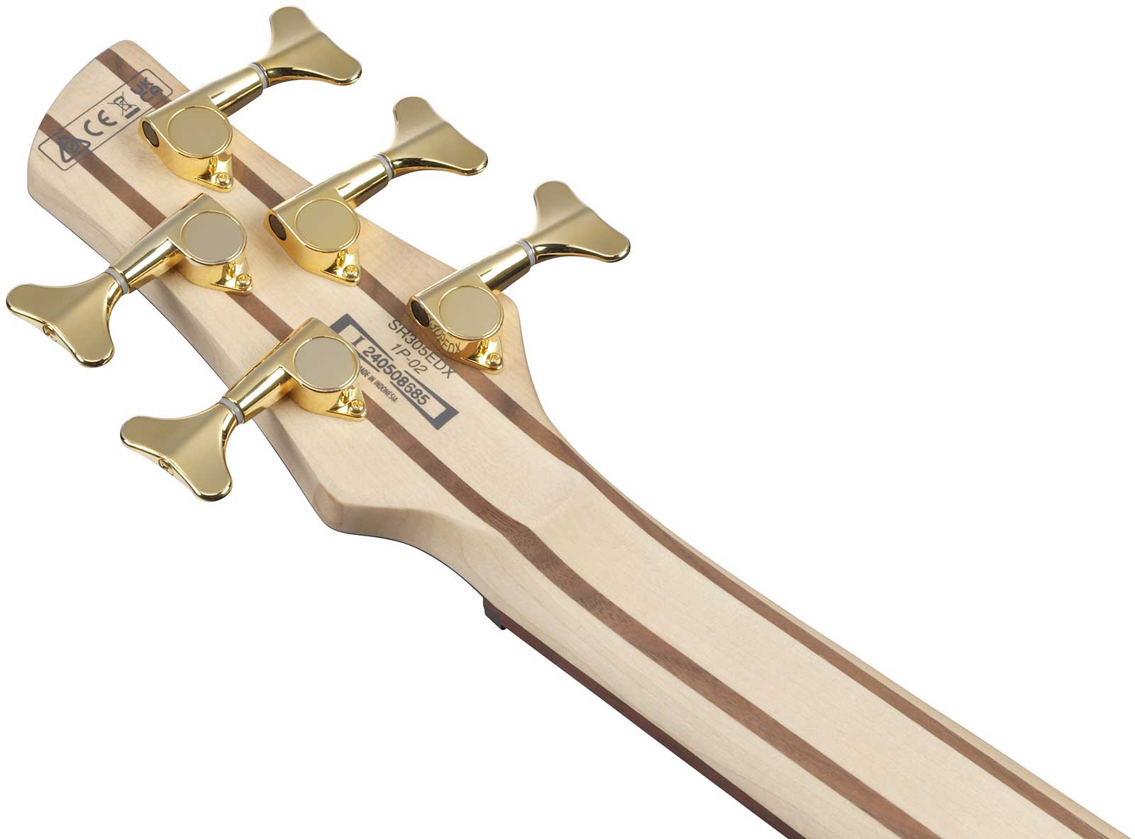 Ibanez Sr305edx Wzm Standard 5c Active Jat - Wine Red Frozen Matte - Basse Électrique Solid Body - Variation 4