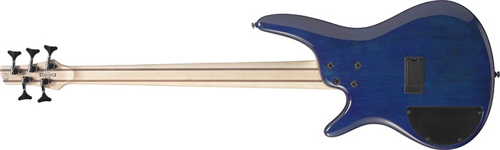 Ibanez Sr375e Spb Standard 5c Active Jat - Sapphire Blue - Basse Électrique Solid Body - Variation 1