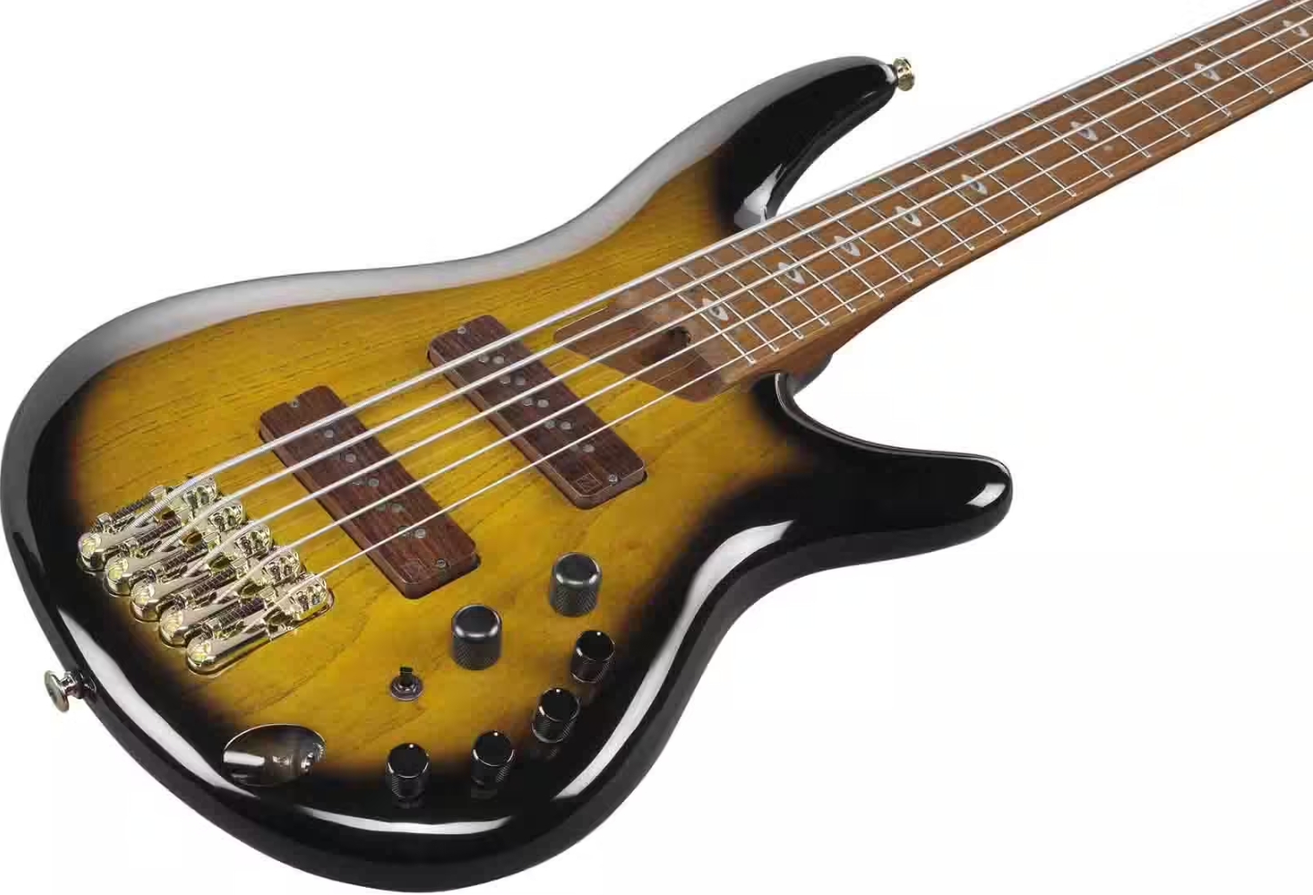 Ibanez Sr4505 Dst Prestige Jap 5c Active Mn - Desert Sunset Burst - Basse Électrique Solid Body - Variation 2