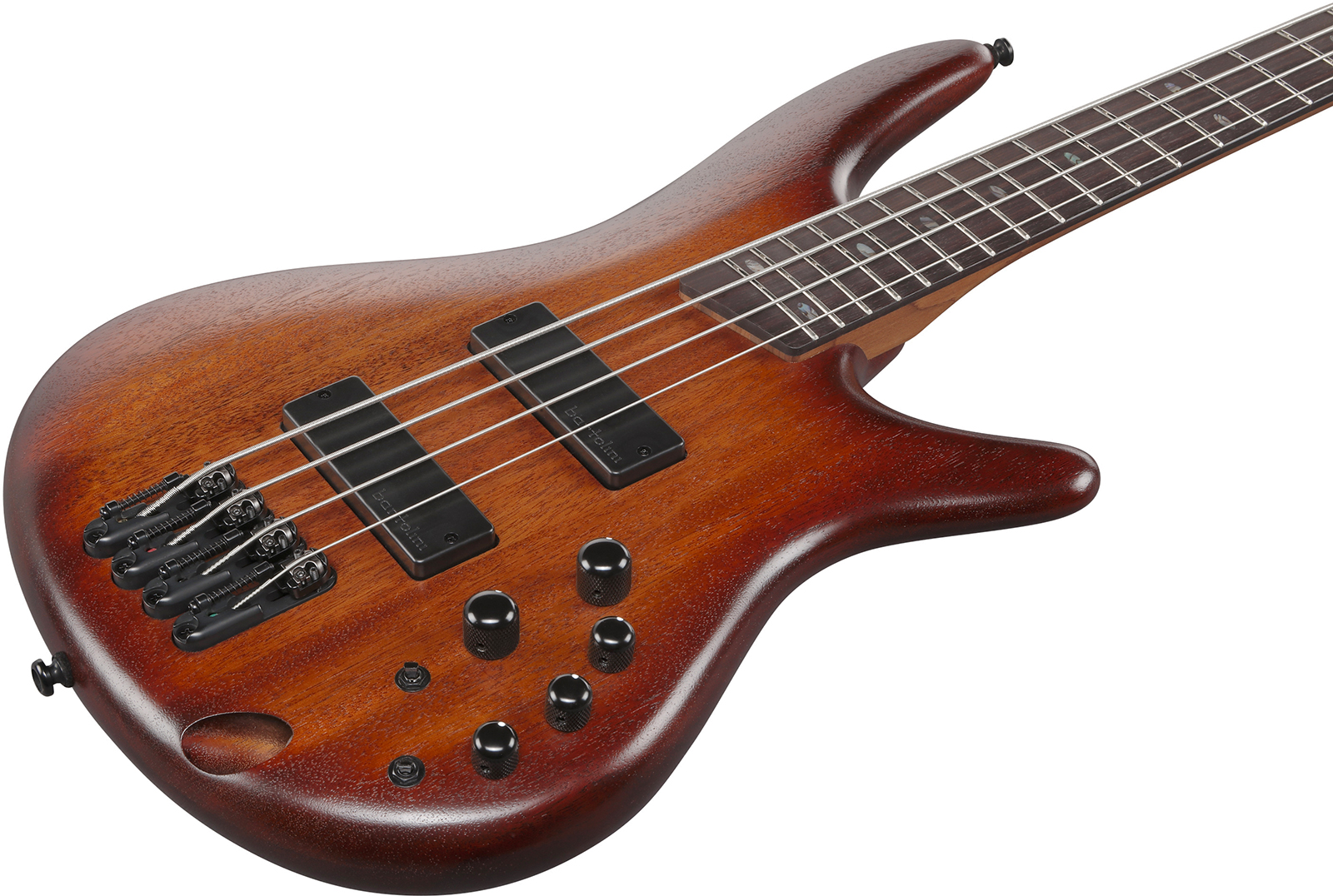 Ibanez Sr500a Mhl Standard Active Bartolini Rw - Mahogany Brown Burst Low Gloss - Basse Électrique Solid Body - Variation 2