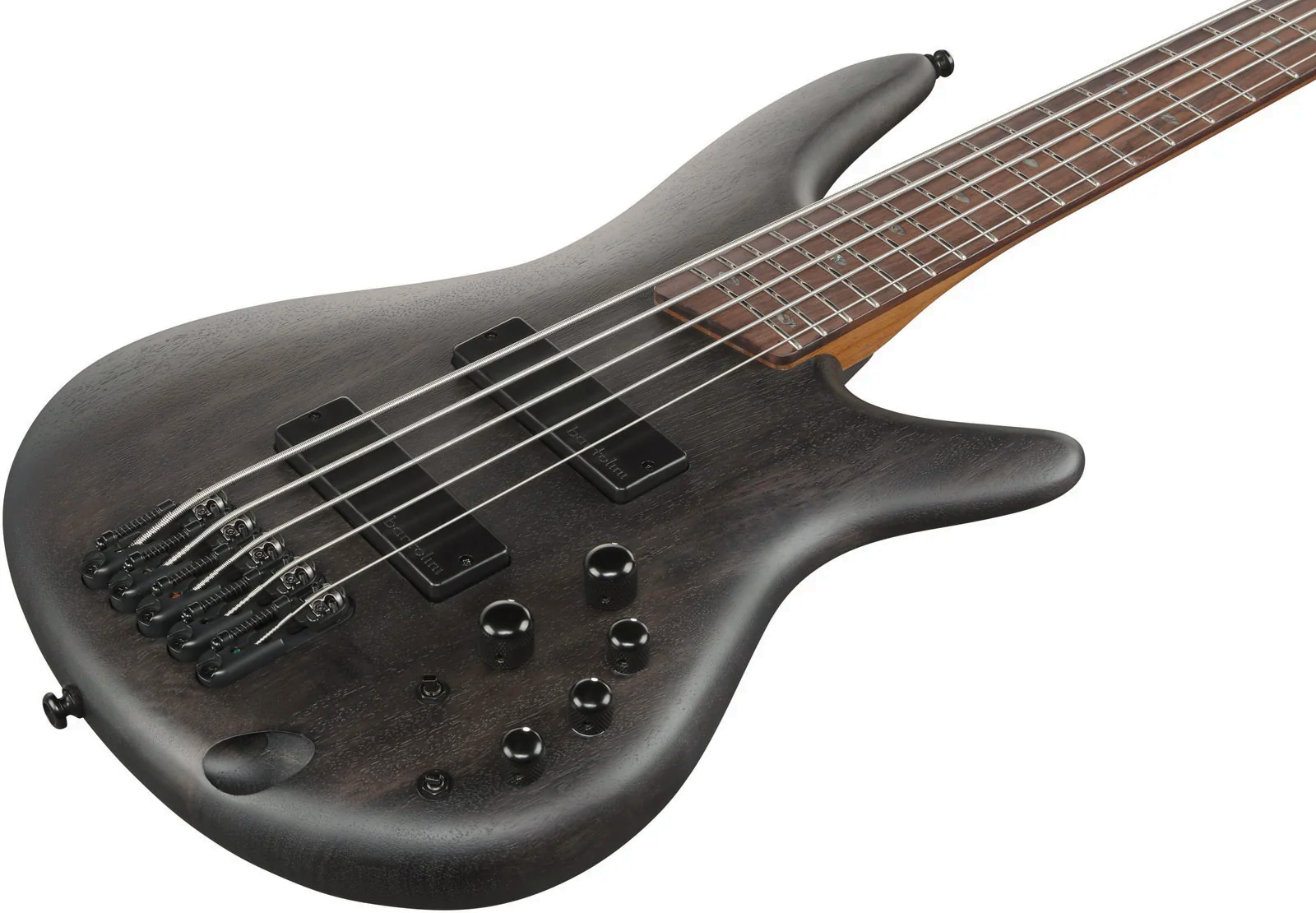 Ibanez Sr505a Tgf Standard 5c Active Bartolini Rw - Transparent Gray Flat - Basse Électrique Solid Body - Variation 2